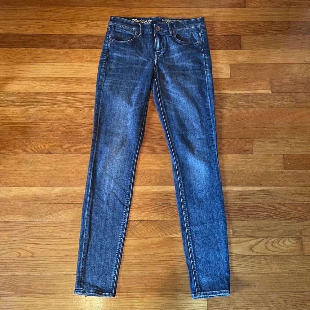 MADEWELL | blue skinny skinny jeans 26 x 32